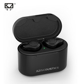 KZ S2 TWS True Wireless Earbuds Bluetooth 5.0 Hybrid 1DD+1BA in-ear ακουστικό αφής Ακύρωση θορύβου Ακουστικά αθλητικών παιχνιδιών