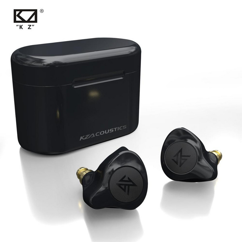 KZ S2 TWS True Wireless Earbuds Bluetooth 5.0 Hybrid 1DD+1BA in-ear ακουστικό αφής Ακύρωση θορύβου Ακουστικά αθλητικών παιχνιδιών