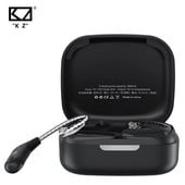 Γνήσιο καλώδιο αναβάθμισης ασύρματου καλωδίου KZ AZ09 Συμβατό με Bluetooth 5.2 HIFI Wireless Ear Hook C PIN Connector με θήκη φόρτισης