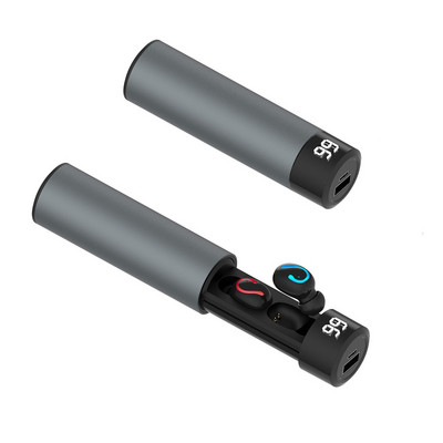 HBQ Q67 TWS Wireless Bluetooth 5.0 Mini ακουστικό 3D Stereo Gaming Αθλητικά αδιάβροχα ακουστικά Ακουστικά με 1500mAh Power Bank