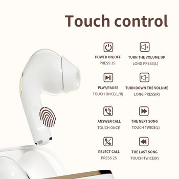 2022 Νέα ακουστικά Bluetooth G09 Στερεοφωνικά ασύρματα ακουστικά HiFi με οθόνη τροφοδοσίας LED μικροφώνου TWS Retro Bluetooth 5.1 Ακουστικά