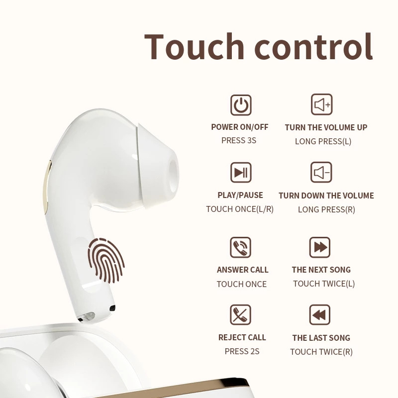 2022 Nove G09 Bluetooth slušalice HiFi stereo bežične slušalice s mikrofonom LED zaslon napajanja TWS retro Bluetooth 5.1 slušalice