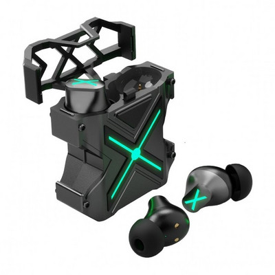 2022 Bluetooth 5.3 TWS slúchadlá Kovové bezdrôtové herné slúchadlá Aktívne potlačenie hluku s mikrofónom Vodotesné