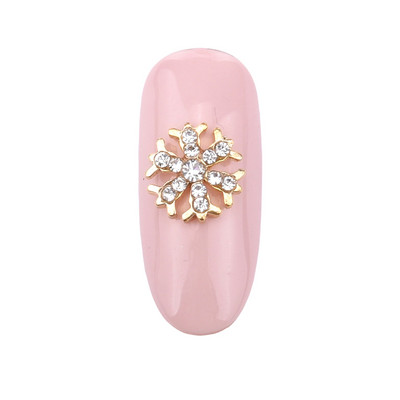 10 τμχ Crystal strass nail art πέτρες κράμα 3d διακοσμητικά λαμπερά γούρια νυχιών στρας για επώνυμα αξεσουάρ κοσμημάτων