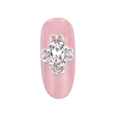 10 τμχ Crystal strass nail art πέτρες κράμα 3d διακοσμητικά λαμπερά γούρια νυχιών στρας για επώνυμα αξεσουάρ κοσμημάτων