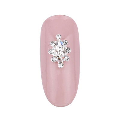 10 τμχ Crystal strass nail art πέτρες κράμα 3d διακοσμητικά λαμπερά γούρια νυχιών στρας για επώνυμα αξεσουάρ κοσμημάτων