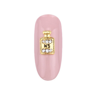 10 τμχ Crystal strass nail art πέτρες κράμα 3d διακοσμητικά λαμπερά γούρια νυχιών στρας για επώνυμα αξεσουάρ κοσμημάτων