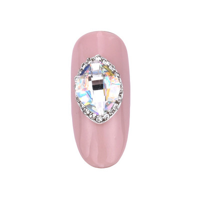 10 τμχ Crystal strass nail art πέτρες κράμα 3d διακοσμητικά λαμπερά γούρια νυχιών στρας για επώνυμα αξεσουάρ κοσμημάτων