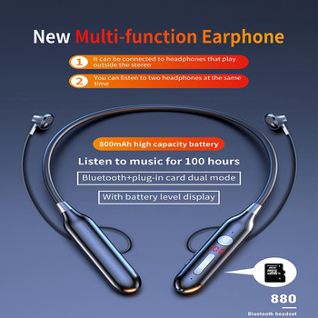 y99-1 100 часа възпроизвеждане Безжични Bluetooth слушалки Спортни слушалки за бягане IPX5 Водоустойчиви спортни слушалки Намаляване на шума