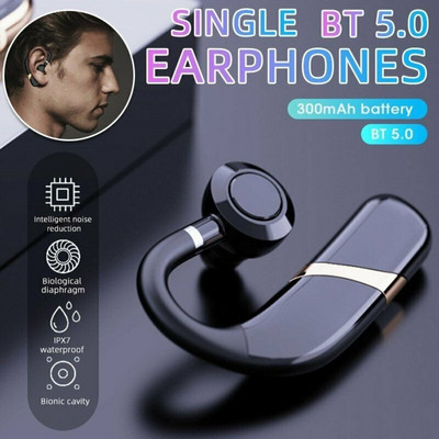 10 бр. X9 bluetooth Handsfree Бизнес Bluetooth слушалки с микрофон Гласово управление Безжични слушалки Слушалки