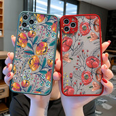 Θήκη τηλεφώνου Flower Plant για iphone 11 12 13 14 Pro Max για iphone X XS MAX XR 6s 7 8 Plus SE2 Πίσω αντικραδασμικό κάλυμμα Funda Shell