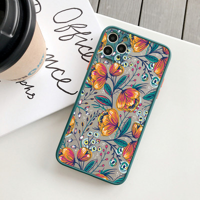 Θήκη τηλεφώνου Flower Plant για iphone 11 12 13 14 Pro Max για iphone X XS MAX XR 6s 7 8 Plus SE2 Πίσω αντικραδασμικό κάλυμμα Funda Shell