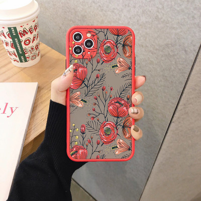 Θήκη τηλεφώνου Flower Plant για iphone 11 12 13 14 Pro Max για iphone X XS MAX XR 6s 7 8 Plus SE2 Πίσω αντικραδασμικό κάλυμμα Funda Shell