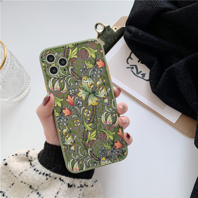 Θήκη τηλεφώνου Flower Plant για iphone 11 12 13 14 Pro Max για iphone X XS MAX XR 6s 7 8 Plus SE2 Πίσω αντικραδασμικό κάλυμμα Funda Shell
