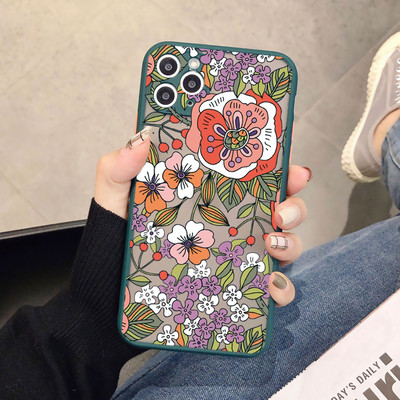 Θήκη τηλεφώνου Flower Plant για iphone 11 12 13 14 Pro Max για iphone X XS MAX XR 6s 7 8 Plus SE2 Πίσω αντικραδασμικό κάλυμμα Funda Shell