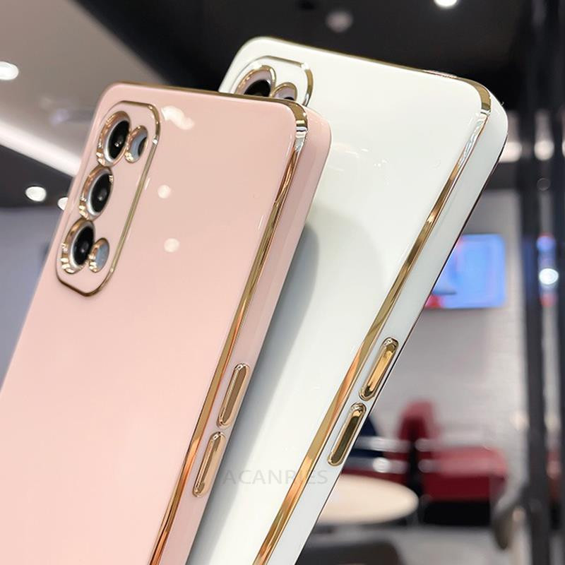 Луксозен калъф за пръстени за Samsung Galaxy A53 A13 A23 A52 A32 A72 A73 A12 A51 A71 4G 5G покритие Квадратно силиконово покритие A 53 33