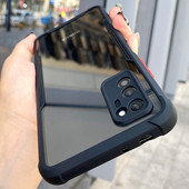 Luksuzna prozirna maska za telefon s okvirom otporna na udarce za HUAWEI P40 P30 Pro Lite Lens Potpuna zaštitna prozirna maska za Huawei P 40 P30