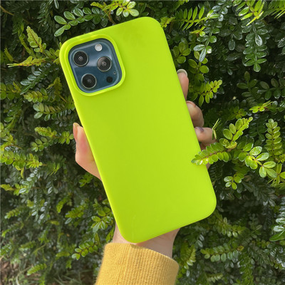 За iPhone 13 Pro Max Калъф Течен силикон Официален калъф за телефон за iPhone 14 11 12 Pro Max X XR 7 8 Plus XS SE 2020 13 mini 14