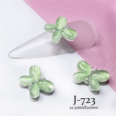 5 vnt. simfoninių drugelių dalys, nagai, žavesiai, stebuklingo lydinio papuošalai, opaliniai krištoliniai nagų papuošimai, spalvingi brangakmeniai, krištolo priedai