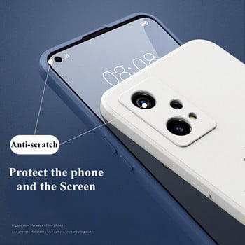 Για Realme 9 Pro Case For Realme 9 10 Pro Plus 9i Cover Funda Soft TPU Original Liquid Silicone Phone Bumper for Realme 9 Pro