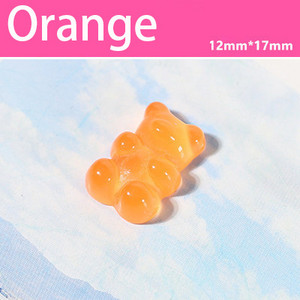 20kom Candy Bear privjesci za nokte Kristalno prozirno žele drago kamenje Dekoracije za manikuru Kawaii DIY dodaci za nokte sa kamenčićima 12*17 mm