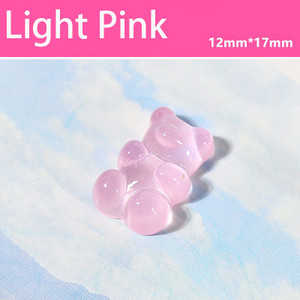 20kom Candy Bear privjesci za nokte Kristalno prozirno žele drago kamenje Dekoracije za manikuru Kawaii DIY dodaci za nokte sa kamenčićima 12*17 mm