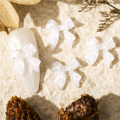 50 vnt želė juostelė Nagų dailės dekoracija Frozen Clear Candy Mini papuošalai 3D nagai Priedai Spalvingas manikiūro ornamentas 11*11mm