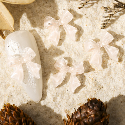 50 vnt želė juostelė Nagų dailės dekoracija Frozen Clear Candy Mini papuošalai 3D nagai Priedai Spalvingas manikiūro ornamentas 11*11mm