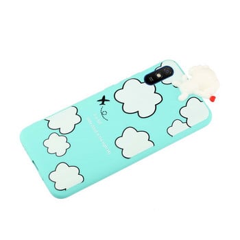 Мек калъф за телефон за Fundas Xiaomi Redmi 9A Case 3D Panda Silicone Cover na sFor Xiaomi Redmi 9A Coque Redmi9A 9AT 9 AT Cases