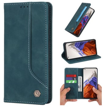 Калъф за Redmi Note 11 Flip Magnetic Case за Xiaomi Redmi Note 11 Pro Note11 11S 10S 10 Pro Калъфи за телефони Слот за карта Портфейл Корица за книга