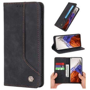 Калъф за Redmi Note 11 Flip Magnetic Case за Xiaomi Redmi Note 11 Pro Note11 11S 10S 10 Pro Калъфи за телефони Слот за карта Портфейл Корица за книга