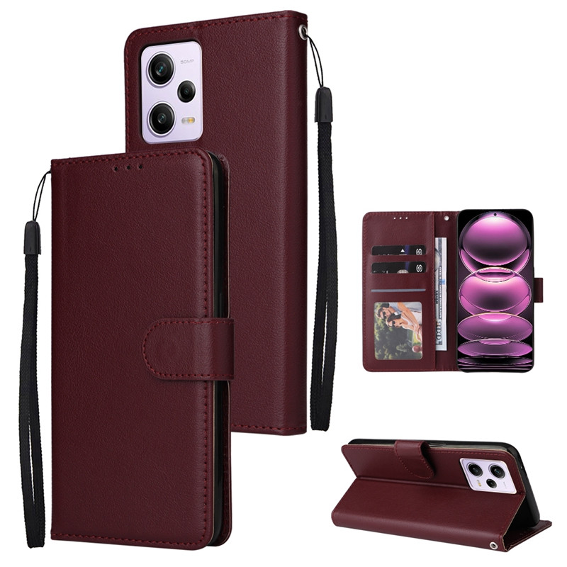 Xiaomi Redmi Note 12 Pro ādas vāciņam uz sFor Coque Redmi Note 12 Pro 12Pro+ Plus Cover Classic Flip Wallet Phone Case Funda
