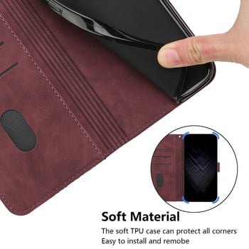 За Xiaomi Redmi 10C Case Луксозен геометричен кожен портфейл Case For Funda Xiaomi Redmi 10C Cover Flip Coque Redmi10C 10 C Cases