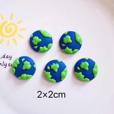 10 vnt Astronaut Planet Nail Charm 2,5*1,6cm Oversize Rocket Nails Art dervos dekoravimo animacinių filmų Kawaii 3D kosmoso manikiūro reikmenys