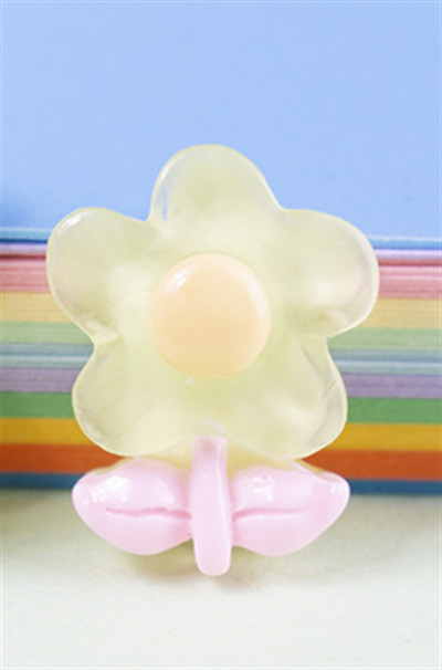 10 vnt. Didelės gėlės Nagų dalys Animacinis filmas Korėjietiškas mielas nagų žavesys Kalnų krištolas 3D Ryškus kremas Priedai Manikiūro papuošalai 13mm*16mm