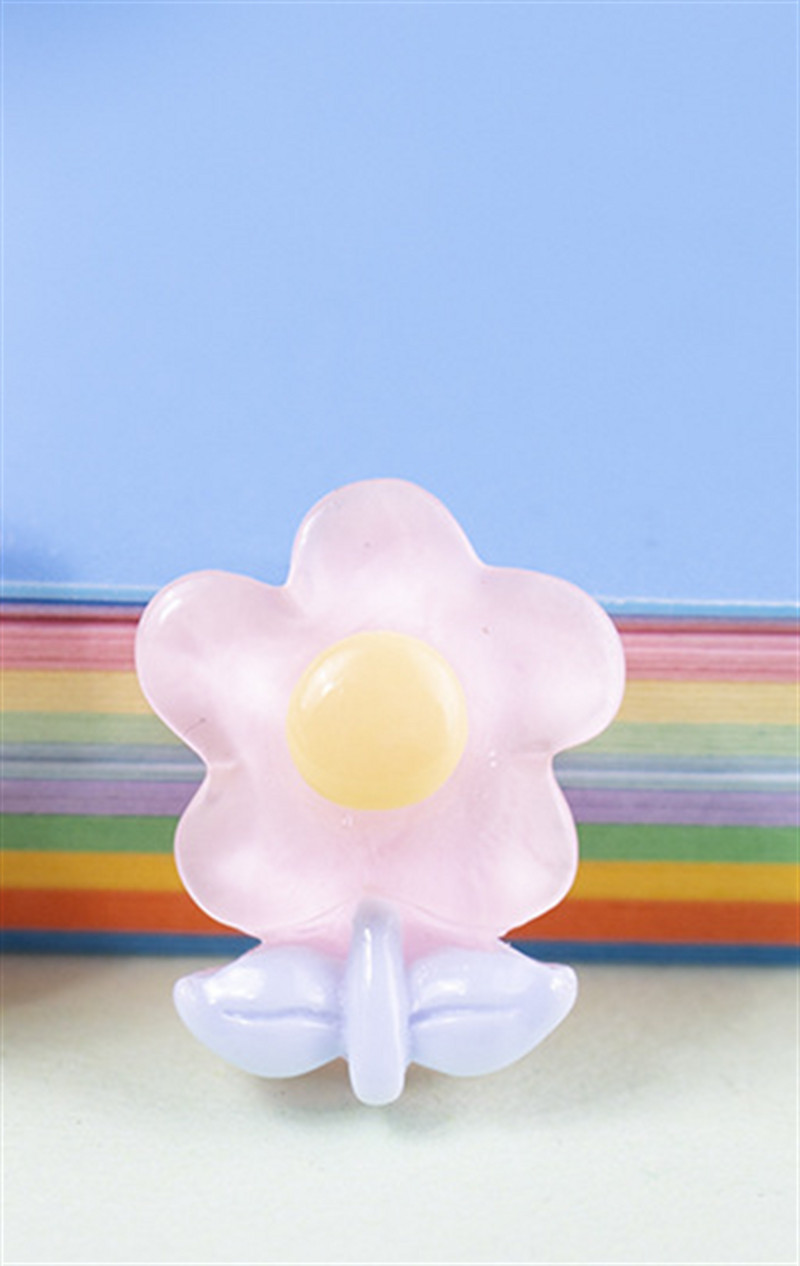 10 vnt. Didelės gėlės Nagų dalys Animacinis filmas Korėjietiškas mielas nagų žavesys Kalnų krištolas 3D Ryškus kremas Priedai Manikiūro papuošalai 13mm*16mm