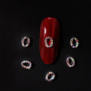 10vnt 3D nagų pakabukai aukso sidabro abėcėlė Kalnų krištolas lydinys metalas ABC raidžių antgaliai Dekoracijos Blizgučiai nagų detalės dekoravimas S26