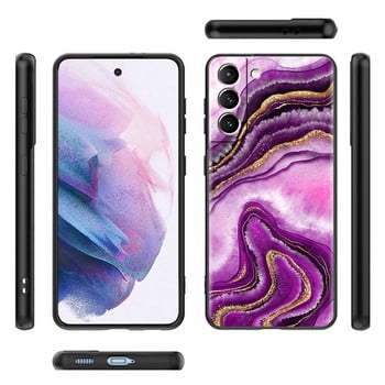 Θήκη σιλικόνης για Samsung Galaxy S20 FE S21 Ultra S10 S9 Plus S10e S8 S7 A51 A71 Tpu Μαλακό τηλέφωνο Capas Μάρμαρο