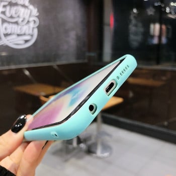 Блестящ 3D лъскав лазерен калъф за телефон с дъга за iPhone 14 13 12 11 Pro Max X XR XS Max 7 8 Plus Заден капак с мека силиконова рамка