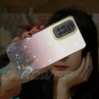 Θήκη 3D Graident Glitter Sequins για Xiaomi Redmi Note 11 10 9 Pro 11S 10A 10C 9i 9AT 9C Poco M4 M3 Pro X3 NFC Soft TPU