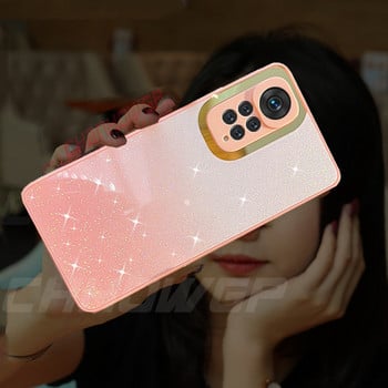 Θήκη 3D Graident Glitter Sequins για Xiaomi Redmi Note 11 10 9 Pro 11S 10A 10C 9i 9AT 9C Poco M4 M3 Pro X3 NFC Soft TPU