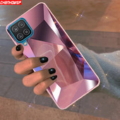 За калъф Samsung A22 Glitter Diamond Laser Line Cover on For Samsung Galaxy A22 5G 4G GalaxyA22 A 22 Меки силиконови калъфи за телефони