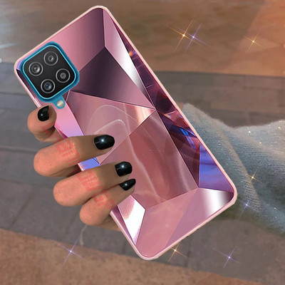 За калъф Samsung A22 Glitter Diamond Laser Line Cover on For Samsung Galaxy A22 5G 4G GalaxyA22 A 22 Меки силиконови калъфи за телефони