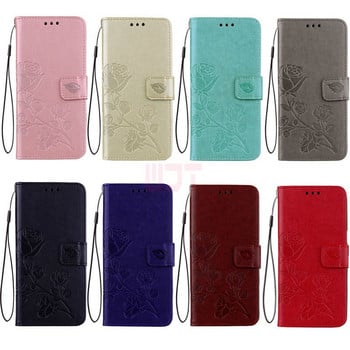 3D Flower Luxury Δερμάτινη θήκη για Xiaomi Redmi Note 5 5A Prime Note5 Pro Flip Wallet Cover Funda For Redmi 5 Plus 5A note5A Pro