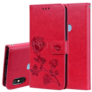 3D Flower Luxury Δερμάτινη θήκη για Xiaomi Redmi Note 5 5A Prime Note5 Pro Flip Wallet Cover Funda For Redmi 5 Plus 5A note5A Pro