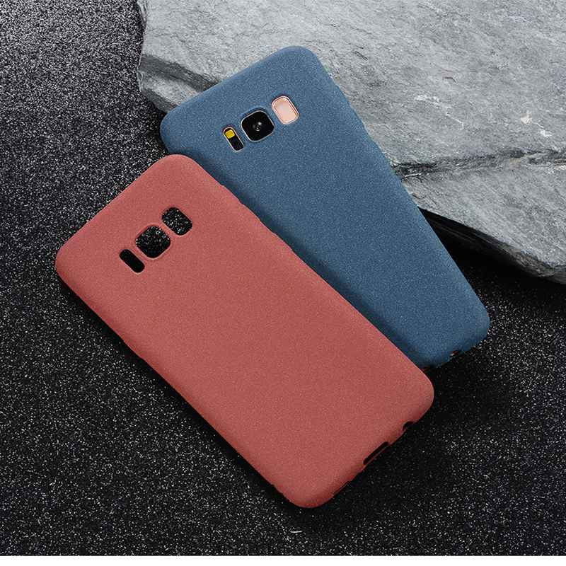 Värviline pehme ümbris Samsung Galaxy A10 A20 Core A20E A40 A50 A70 2019 A7 A9 A8 A6 2018 A520 S10 Lite 5G S9 S8 Plus S7 S6 Edge jaoks