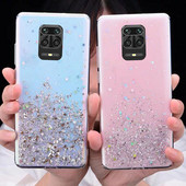 Glitter pehme ümbris Xiaomi mi 10 A3 Lite Redmi Note 9 PRO 9S Note9S 6 6A 7 7A NOTE 8 8T K30 K20 4X 5 Pro F1 telefoni ümbris jaoks