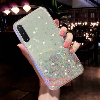 Glitter pehme ümbris Samsung Galaxy A11 A21 A21S A31 A41 A51 A71 A81 A91 SM A217F A8 A9 A7 A6 J8 J6 J4 Plus s9 s10 telefoni kaas