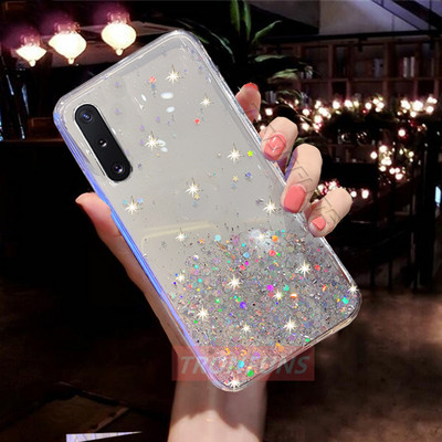Glitter pehme ümbris Samsung Galaxy A11 A21 A21S A31 A41 A51 A71 A81 A91 SM A217F A8 A9 A7 A6 J8 J6 J4 Plus s9 s10 telefoni kaas