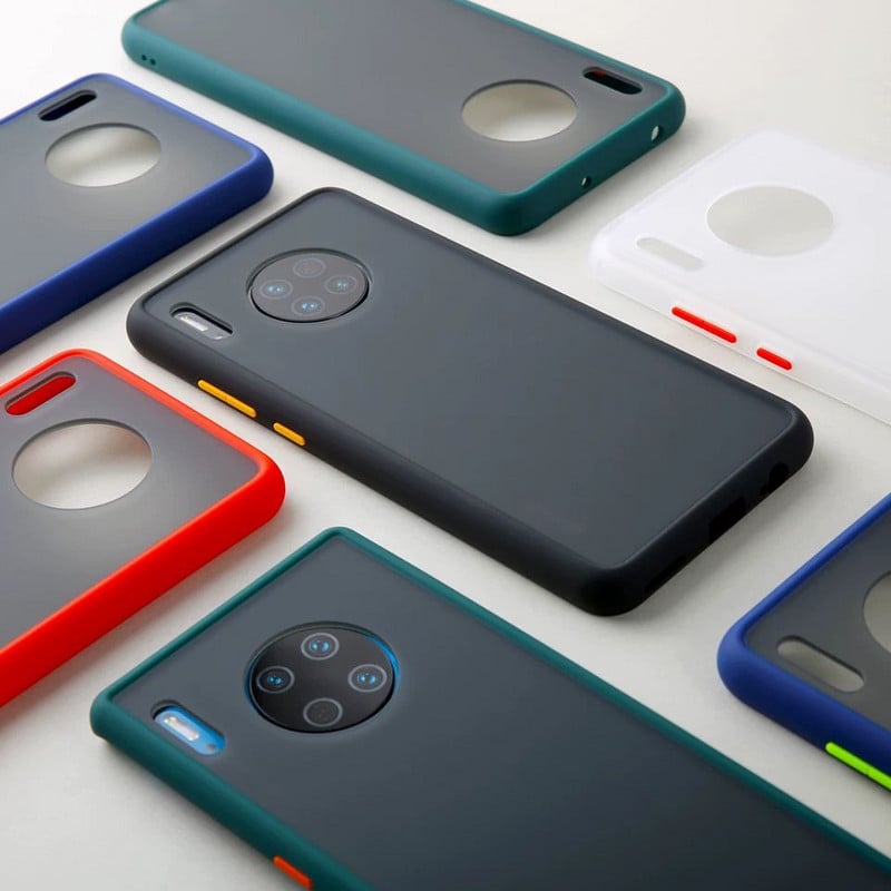 Triecienizturīgs korpuss Huawei Y9 Y7 Y6 Y5 Y6S 2020 Y9 prime 2019 P smart Plus mate 30 P30 P40 Pro Honor 10 lite 10i 8A 8S vāciņš